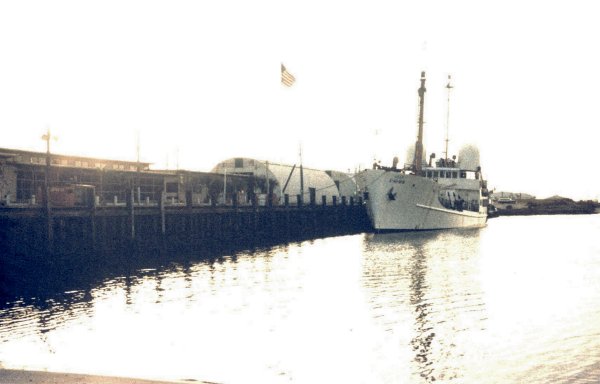 The port at Camp Hapiness